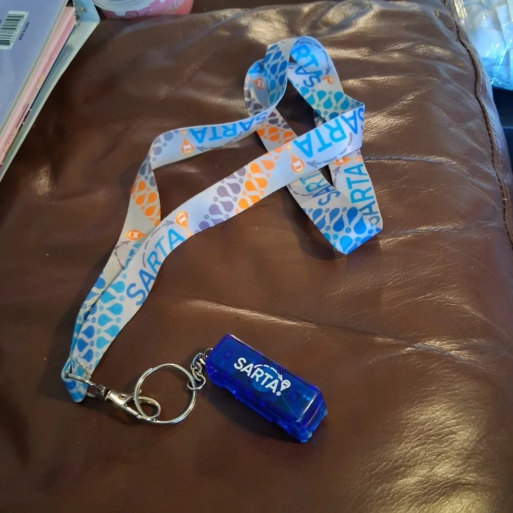 Sarta Novelty Lanyard Light Up Bus Headlights Pendant Super Cool!